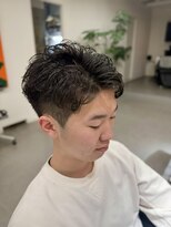 サニーズ(SUNNY'S by CONKS)&nbsp;高め刈り上げ×ワンカールパーマ