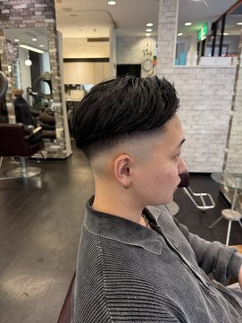 ヘアーメイク ロージー 北18条店(HAIR MAKE ROSY) スキンフェード×ワイルド×フェザー