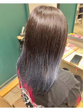 ラピスタ 池袋(Lapista) 韓国ヘアレイヤーカットダブルハイライトカラー【Lapista池袋】