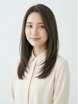 miiro 仙台東口/髪質改善/縮毛矯正ストレート/カラー/ショート【4月OPEN(予定)】&nbsp;上品ロングレイヤー20代30代40代オリーブブラウン