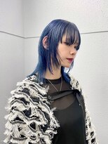 スノッブエンバンプ(snob enVAmp)&nbsp;ブルー×ウルフカット