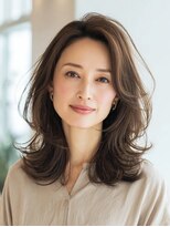 トリッカ 代官山(tricca)&nbsp;大人世代ミディ/上品レイヤー/美髪