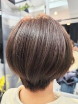 ヘアースタジオ ジェイワン(hair studio J ONE) 30代40代50代/大人ショートボブ/くびれ/白髪ぼかし/ブリーチ無し