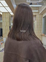 パークレーン アイス イヴェン(park lane ICI yeven) レイヤーボブリーチなしダブルカラーミディアム春カラー縮毛矯正