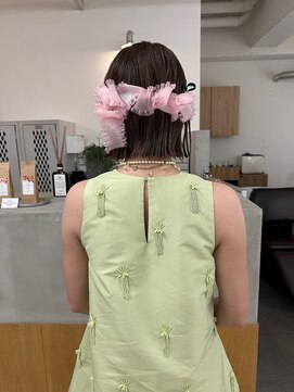 サナ(SANA) ヘアアレンジ/ヘアセット/お呼ばれヘア/タイトアレンジ