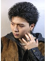 リップス 立川(LIPPS)&nbsp;かき上げ ショート 無造作 フェザー パーマ