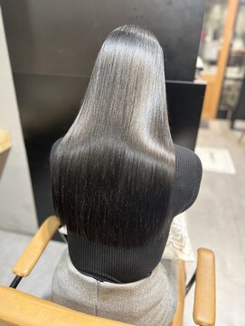 イオエ 三宮(ioe) 前髪/アンブレラカラー/こなれミディ/髪質改善/縮毛矯正