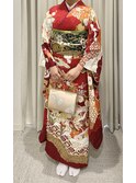 お顔合わせにおすすめな振袖♪