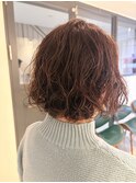 パーマ×ショート