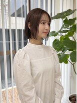 モードケイズ マノン(MODE K's MANON) 【王道愛され】切りっぱなしボブ×艶カラー