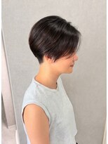 フランチェスカドットボブ(francesca.bob)&nbsp;ハンサムショート×ナチュラルブラウン【渡辺俊弥】梅田