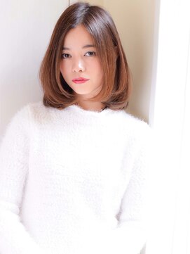 ロンド 銀座(Lond) Lond　耳掛け大人ロブ　デジタルパーマワンカール