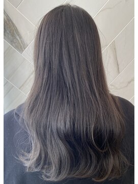 ジーナ セントラル銀座(Zina) ３Dハイライトダークネイビーアッシュ　Zina CENTRAL出口