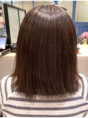 ミディアムストレートボブ
