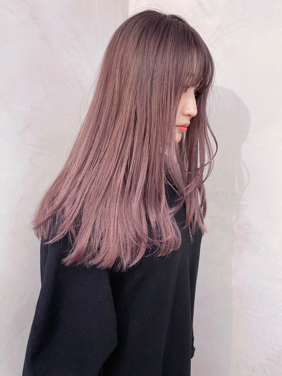 ピンクベージュ_メルティカラーネビージュチェリーブラウン