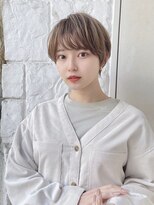 ラミ(L'ami)&nbsp;【東 純平】小顔マッシュショートボブ＋ことりベージュ