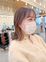 ロンドアジュール 横浜(Lond azur) 【阿部もえる】くびれヘアとイヤリングカラー