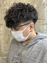 ニアウ 太田店(Niau) 波巻きスパイラルパーマメンズマッシュメンズパーマメンズカット