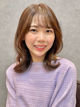 サロンド アクトレス 恵比寿店(salon de actress) 大人カワイイ　セミロング