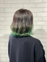 ビス ヘア アンド ビューティー 西新井店(Vis Hair＆Beauty)&nbsp;20代30代ダブルカラーブリーチ立体感グラデーション透明感