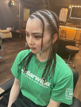 ディギンミー(Diggin'me) コーンロウ全頭