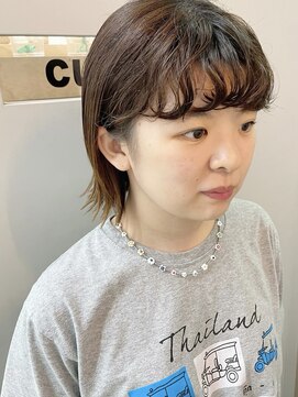 キューズ クラブ(cuz KLUB) 【cuzKLUB】ポイントパーマボブ【池袋】