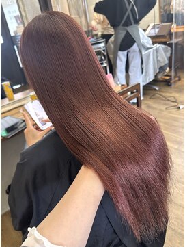 アンダーバーホワイトモデ 河内長野(_WHITE mode) ※大人可愛いピンクブラウンカラー髪質改善TR