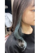 ジェリカヘアー サンフラワー通り(Jlica hair) 夏色！グレージュ×ティファニーカラー！