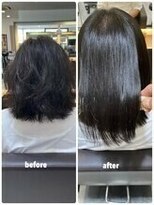 ビープライズ(Be PRIZE) 女性ホルモンの変化でよりクセ毛が強くなった髪も酸性縮毛でOK