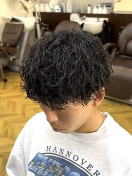 ガオプロデュースバイレボ(gao produced by revo) 【曽我尾真生】波巻きパーマ/メンズパーマ/簡単メンズヘア