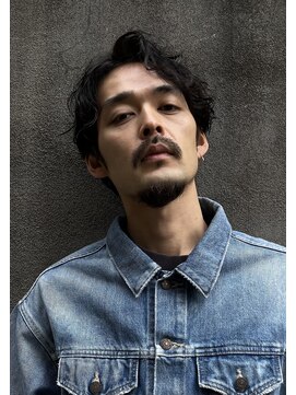 ロンド アンブル 四条烏丸(Lond ambre) 萱原大幹　ツイストスパイラル/眉毛/メンズカット