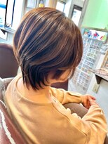 ヘア メイク ココ(hair make coco)&nbsp;毛流れショートレイヤー♪