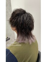 プレジールバイラファブリック(PLAISIR by LA FABRIQUE)&nbsp;PLAISIR/佐々木　ホワイトシルバー　インナーウルフ　草加