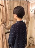 くびれショート☆耳にかけても素敵に☆★30代お客様施術後★☆
