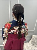 (銀座) ヘアセット 卒業式
