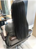 《髪質改善》暗めグレージュ×髪質改善トリートメント