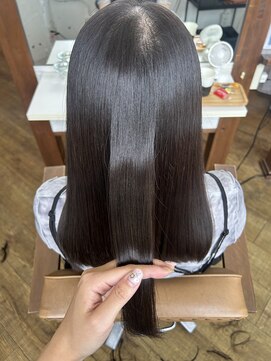 ヘアリゾート リノ(Hair resort Lino) ミネコラトリートメント×アッシュカラー