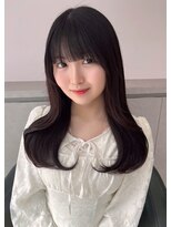 ユーフォリア エヌ 池袋サンシャイン通り店(Euphoria +n)&nbsp;大人可愛い暗髪ふんわりワンカール