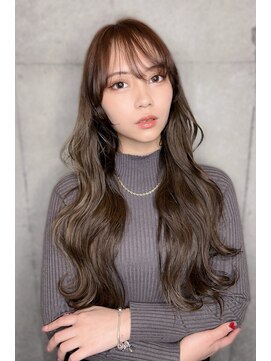 クーエフー(coo et fuu) オリーブベージュ　レイヤーカット　ニュアンスパーマ藤沢