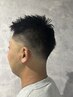 【メンズ限定】メンズデザインカット&頭皮爽快クールシャンプー&ショートスパ