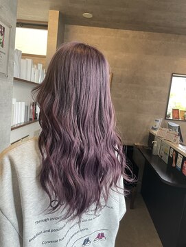 ブレイブ ヘアデザイン(BRaeVE hair design) ラベンダーパープル