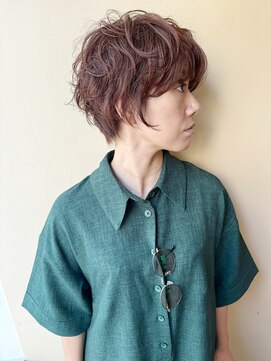フェイバー 赤坂店(FAVOR) ショート×ニュアンスパーマ