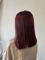 ピーロ(piilo)&nbsp;ブリーチなしの暖色カラー