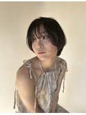 ショートボブ　アッシュグレイ　10代２０代【騎射場/荒田/郡元】