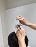 【60日以内のリピート限定】　カット+ケアカラー+バブル水洗浄+頭皮用パック
