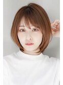 【GEEKS渋谷】レイヤーボブ/ショコラベージュ/冬カラー/20代30代