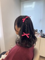 エメティ(Aimerty)&nbsp;ハーフツインアレンジ♪