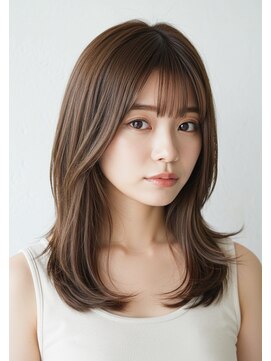 グルグル 本八幡店(GULGUL) ミディアム/顔周り/レイヤーカット/ハイライト/本八幡