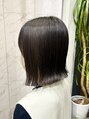 クリアーオブヘアー 一社店(clear OF HAIR) 肩につかない長さは変にハネたりせず扱いやすいです◎