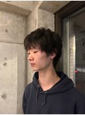 渋谷系ゆる社会人就活好感度スタイルコンマショートネープ小顔